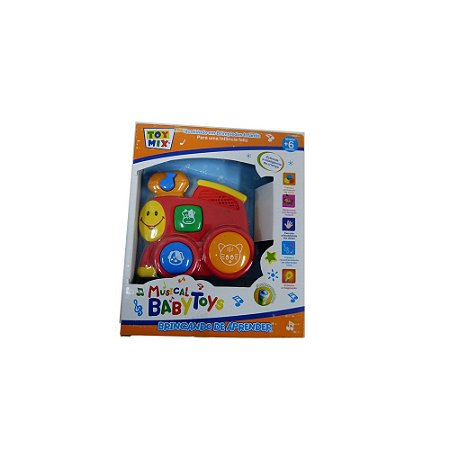 Baby Trem Baby Toys VMP Vermelho
