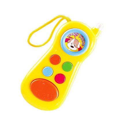 Celular Musical Baby Toys VMP Amarelo
