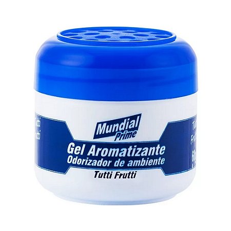 Aromatizante Gel para Automóveis e Ambientes Tutti Frutti 60g MUNDIAL PRIME