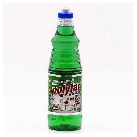 Limpa Alumínio Polylar Limão 500 ml