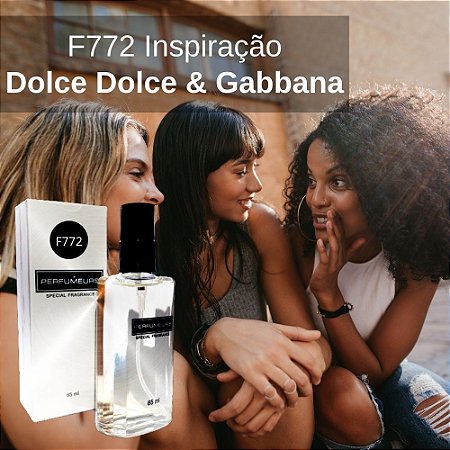 Perfume Contratipo Feminino 65 ml Inspirado em Dolce Dolce & Gabbana