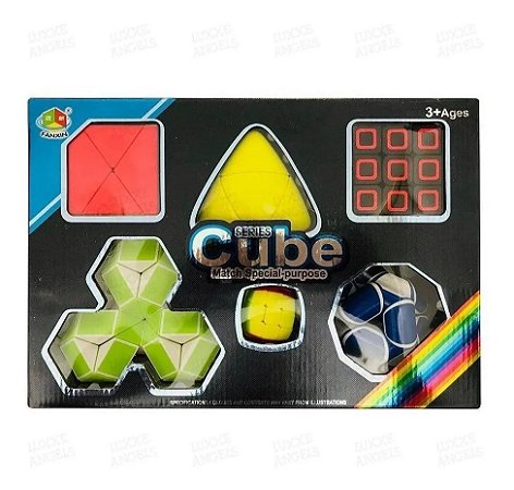 Brinquedo Kit Cubo Mania Serie Cube Match Special Porpose Cubo Magico