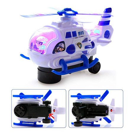 Brinquedo Helicóptero Infantil Bate e Volta Infantil