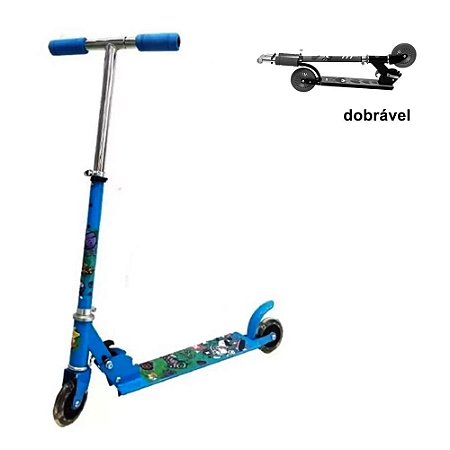 Patinete Infantil 03 Rodas com Luzes