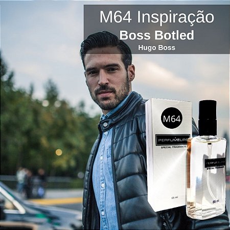 Perfume Contratipo Masculino 65 ml Inspirado em Hugo Boss Bottled