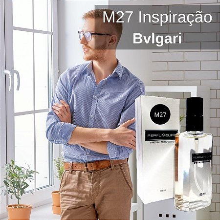 Perfume Contratipo Masculino 65 ml Inspirado em Bvlgari Man