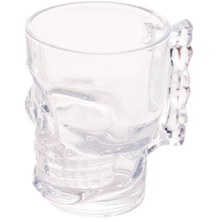 Caneca de Vidro para Chopp Caveira 510ml LYOR