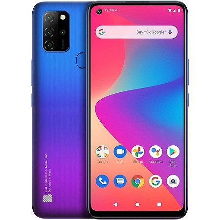 Smartphone BLU G91 G0410WW Dual SIM de 128GB / 4GB RAM de 6.5" 16 + 5 + 2 + 2MP / 16MP