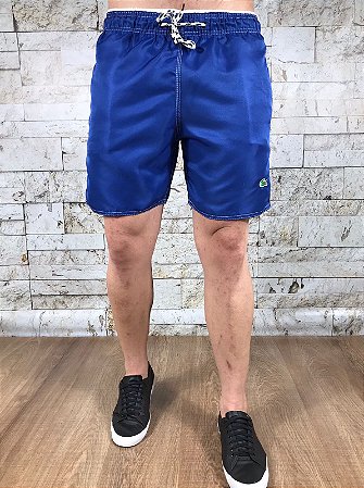 Bermuda Short Masculino LCT Azul Bic Diferenciado Secagem Rápida