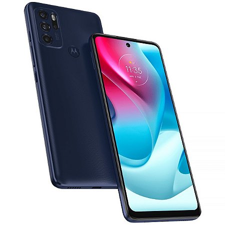 Smartphone MOTOROLA Moto G60S XT2133-1 Dual SIM de 128GB /6GB RAM de 6.8" 64 + 8 + 5 + 2MP /16MP Azul Escuro
