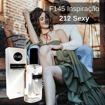 Perfume Contratipo Feminino EDP F145 65 ml Inspirado em 212 Sexy