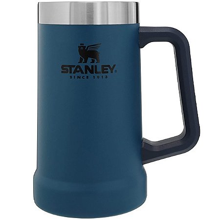 Caneca Térmica STANLEY Adventure Beer Stein de 709ml Azul "Anoitecer"