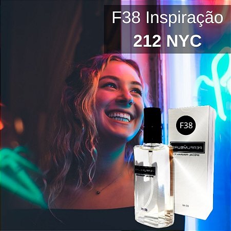 Perfume Contratipo Feminino EDP F38 65 ml Inspirado em 212 NYC