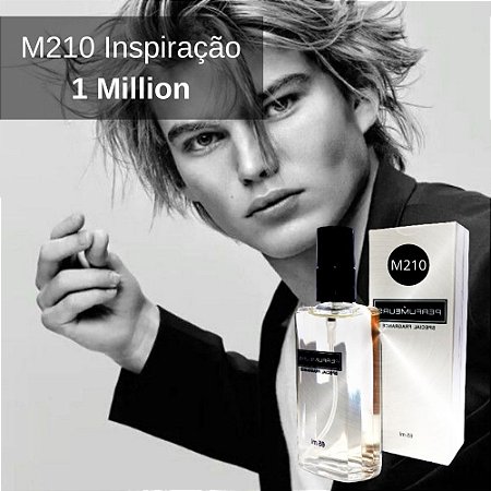 Perfume Contratipo Masculino M210 65 ml Inspirado em 1 Million