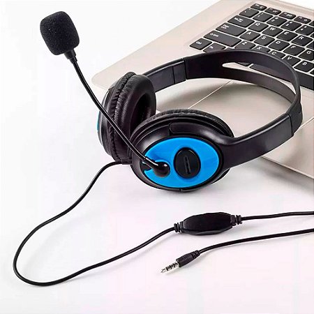 Games - Fone de Ouvido Headset com Fio e Microfone