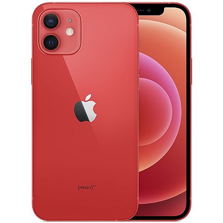 Smartphone Apple iPhone 12 A2403 128GB / 4GB RAM de 6.1" Dual 12MP / 12MP Vermelho