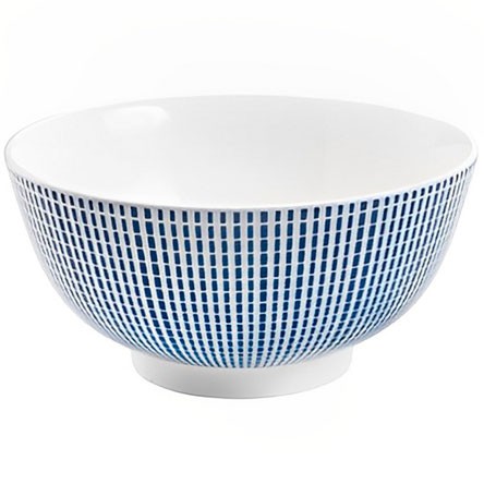 Bowl Tigeta de Porcelana Atlantis 13x07cm Azul LYOR