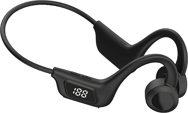 Fones de Ouvido ARYSIEER sem Fio Condução Óssea Bluetooth Esportivo Expansível