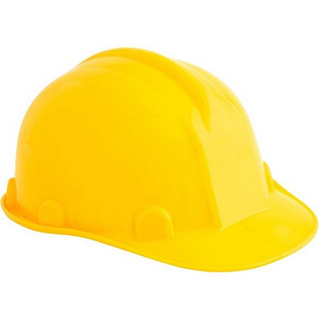Capacete de Segurança com Aba Frontal Amarelo VONDER