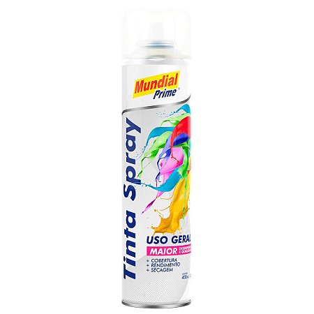 Tinta Spray Multiuso 400ml Verniz MUNDIAL PRIME