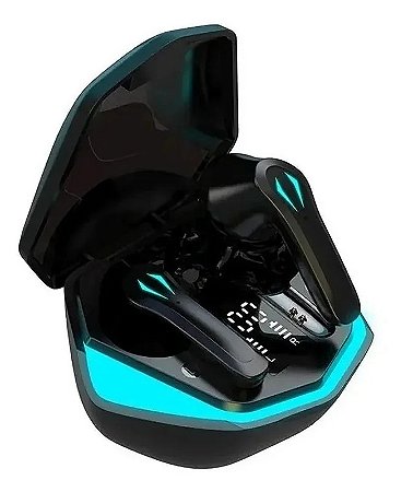 Games - Fone de Ouvido sem Fio Bluetooth Wirelles 5.1 com Microfone