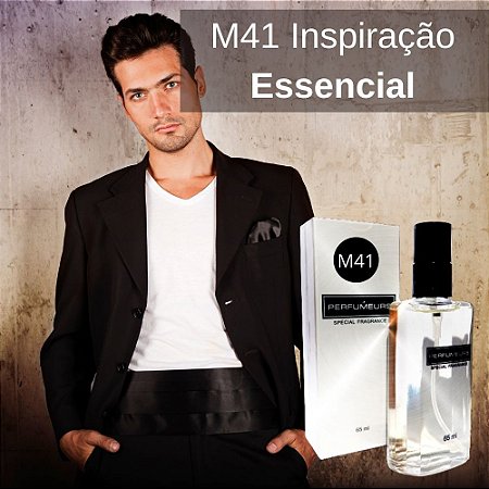 Perfume Contratipo Masculino M41 65 ml Inspirado em Essencial