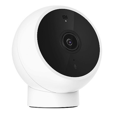 Câmera Xiaomi IP Mi 2K Magnetic Mount MJSXJ03HL com Wi-Fi e Microfone Branco