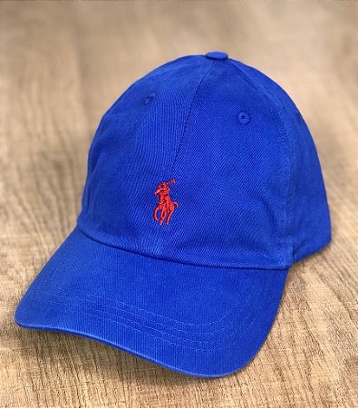 Boné Masculino RL Azul Bic