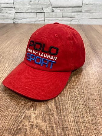 Boné Masculino RL Vermelho Polo Sport