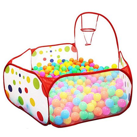 Brinquedo Basquete Tenda Pit para play house Pop Up para Jardim Piscina
