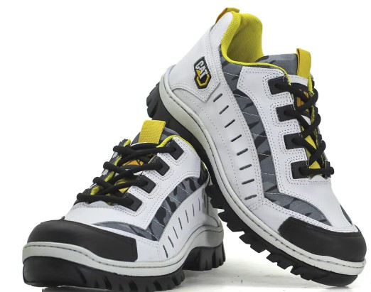 Tênis Masculino CAT Caterpillar Intruder Branco Camuflagem