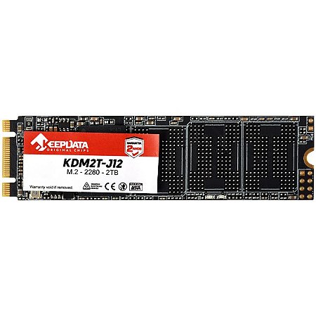 SSD M.2 de 2TB Keepdata KDM2T-J12 550 MB / s de Leitura Preto