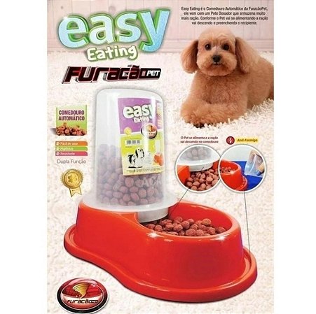 PET - Bebedouro e Comedouro para Cães e Gatos com Dosador Automático