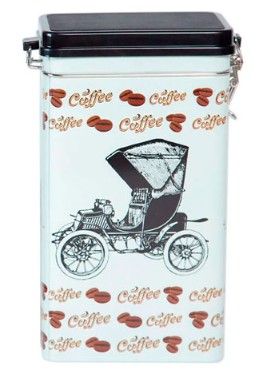 Porta Mantimento de Metal Retangular 22cm DOLCE HOME