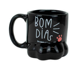 Caneca de Cerâmica Pata Bom Dia 350ml CASUAL GIFT