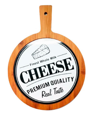 Tábua de Corte para Queijo 33x25cm CASA AMBIENTE