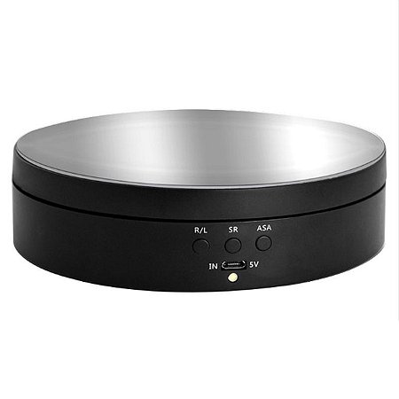 Suporte para Exibição Giratório Bateria com Espelho 360° Preto MAIJIABAO