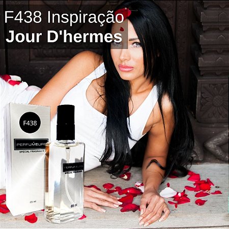Perfume Contratipo Feminino F438 65ml Inspirado em JOUR D’HERMES