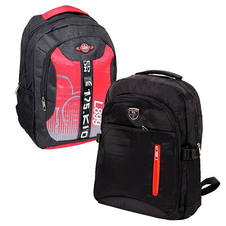 Mochila Masculina Escolar Universitária Reforçada