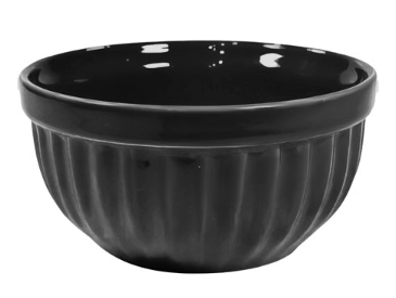 Bowl de Cerâmica Itália Preto 13x06cm 480ml CERÂMICA REGINA