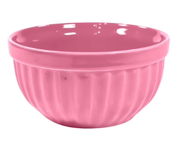 Bowl de Cerâmica Itália Rosa 13x06cm 480ml CERÂMICA REGINA