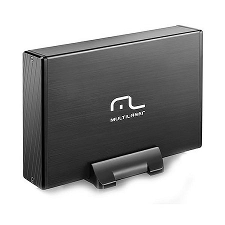 Gaveta Externa Case MULTILASER para HD Sata 3,5 USB 2.0 Preto