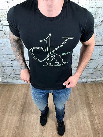 Camiseta Masculina CK Preto CK One
