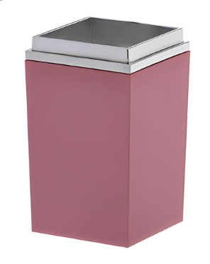 Porta Escova Quadratta Rosé 12cm PARAMOUNT