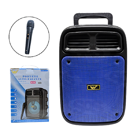 Caixa de Som 5W ALTOMEX AM-838 com Microfone