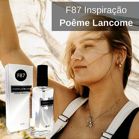 Perfume Contratipo EDP F87 65 ml Inspirado em Poême Lancome