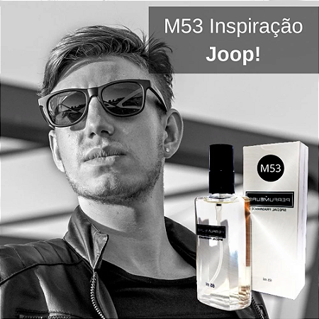 Perfume Contratipo Masculino M53 65 ml Inspirado na fragrância JOOP