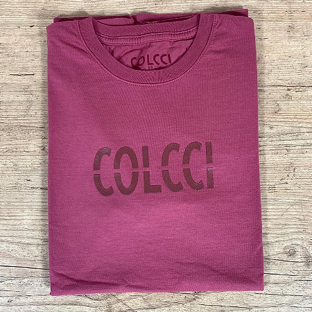 Camiseta Masculina COLCCI Vinho Básica