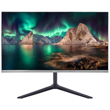 Monitor AIWA de 24" Full HD 16:9 75Hz 5 ms GTG com DisplayPort e HDMI Preto
