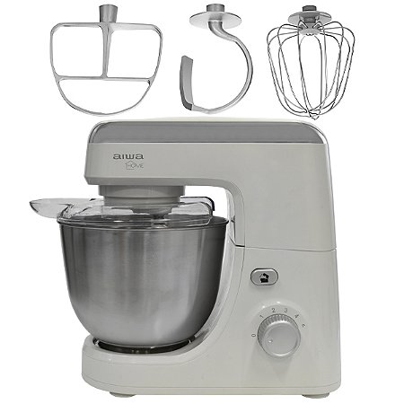 Batedeira AIWA 600 Watts com 05 Velocidades 220 - 240 V ~ 50 / 60 Hz Branco